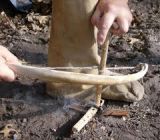 Bow Drill one of the oldest means of fire starting