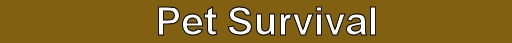 PracticeSurvival.com Pets Survival - The value of trained dogs
